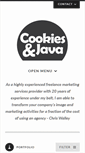 Mobile Screenshot of cookiesandjava.com